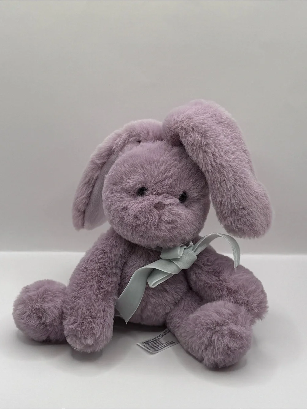Aurora Luxe Lilac Cottontails Bunny Plush Stuffed Animal